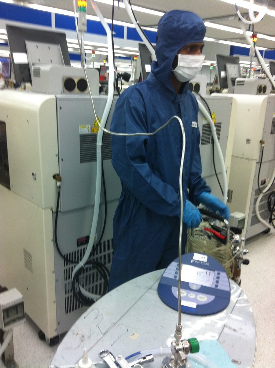 Helium Leak Check for Gas Pipe