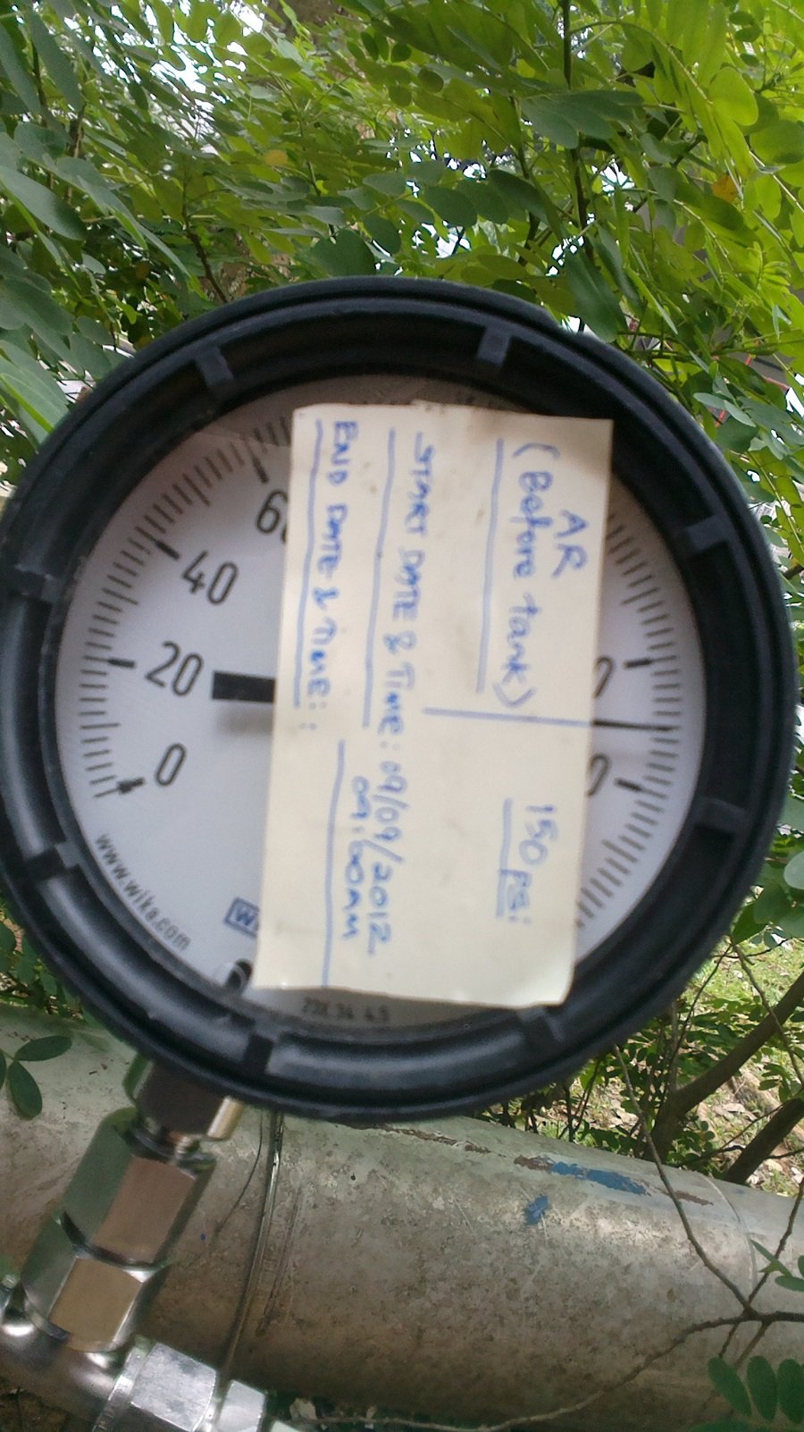 Pressure Decay Testing